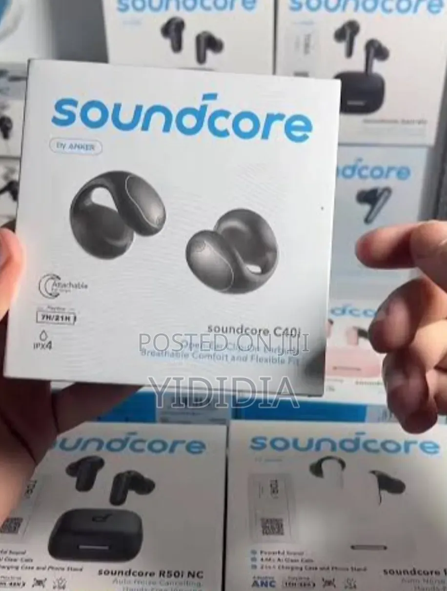 🔥 Soundcore C40i – Open-Ear Clip-on Earbuds 🎧