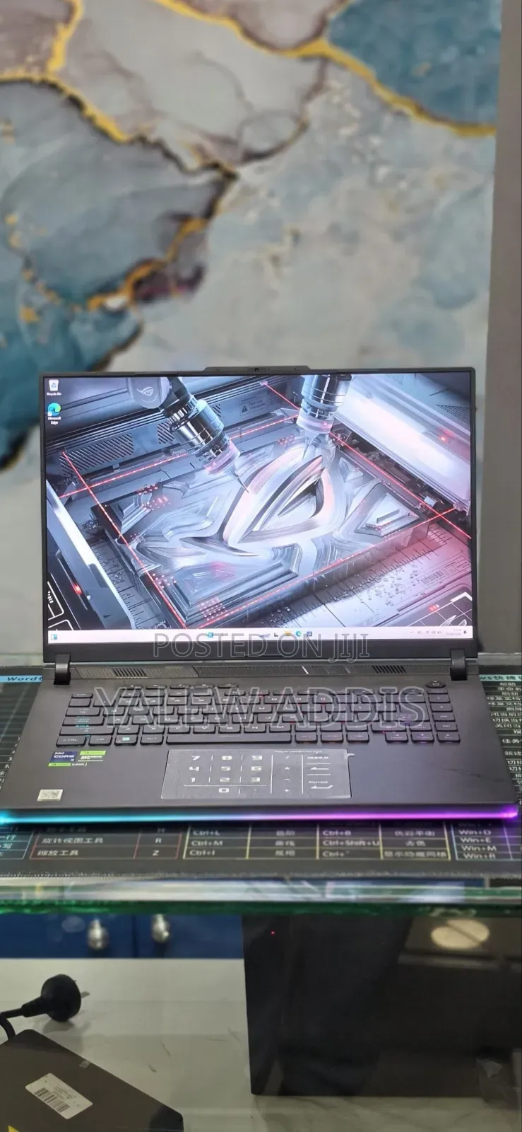 New Laptop Asus ROG Strix G15 16GB Intel Core i9 SSD 1T