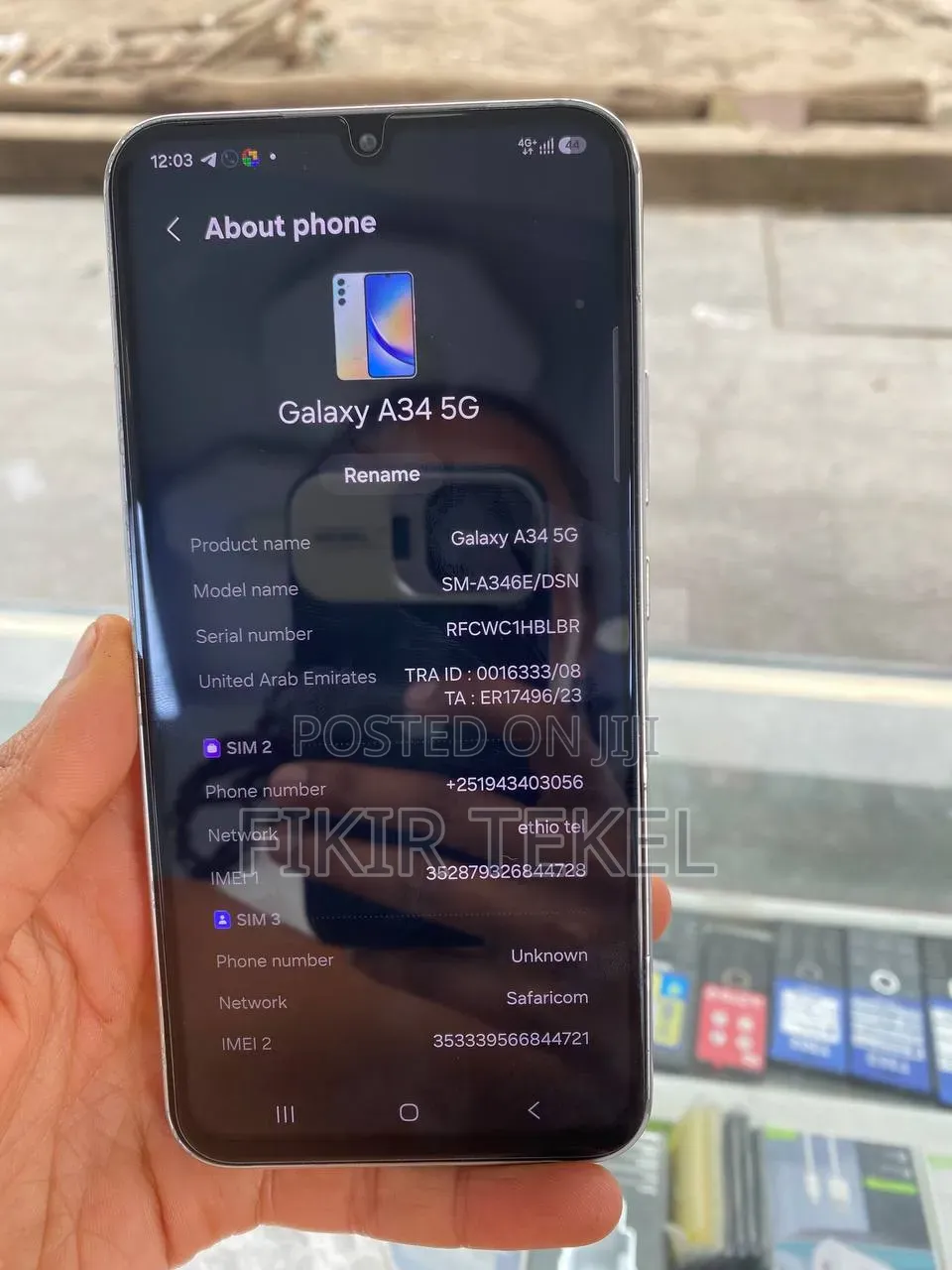 New Samsung Galaxy A34 5G 128 GB Blue
