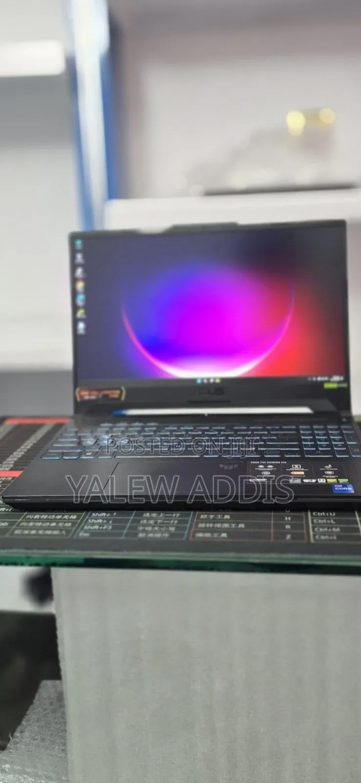 New Laptop Asus TUF Gaming A15 16GB Intel Core i7 SSD 1T