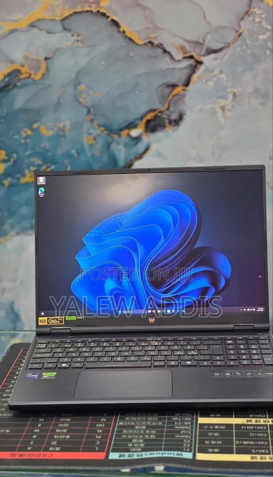 New Laptop Acer Predator Helios Neo 16 16GB Intel Core i9 SSD 1T