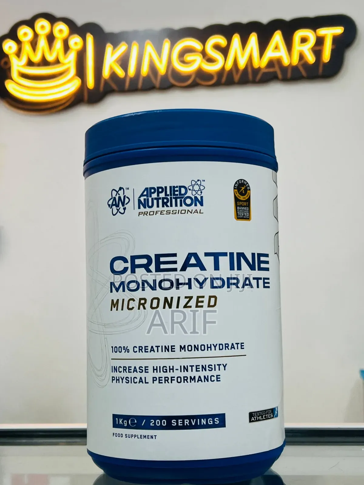 Applied Nutrition Micronized Creatine Monohydrate 200 Serving UK