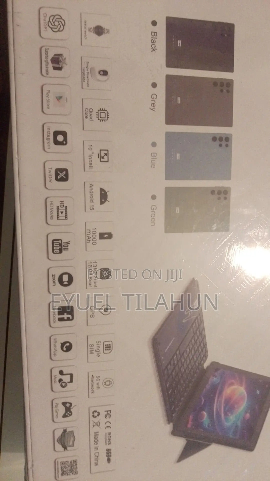 New C idea CM8800 Plus 1 TB Black