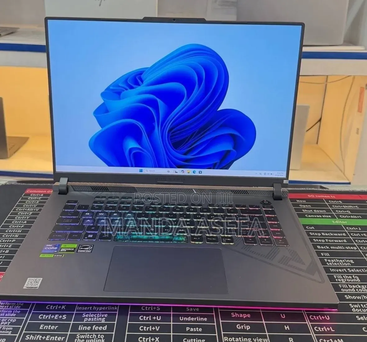 New Laptop Asus ROG Strix G16 G614 16GB Intel Core i9 SSD 1T