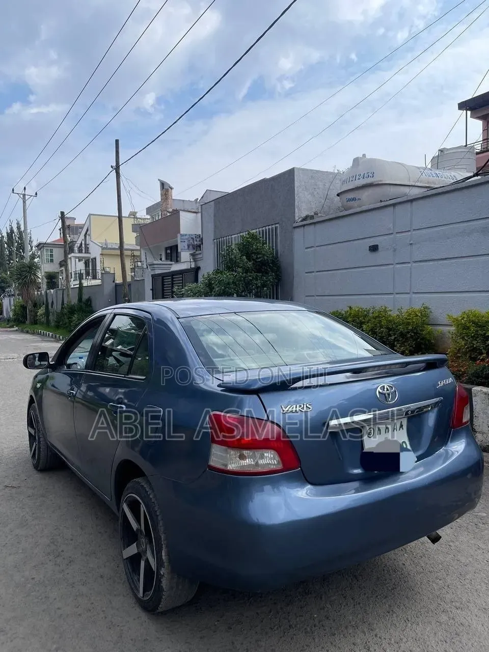 Toyota Yaris 2007 Blue