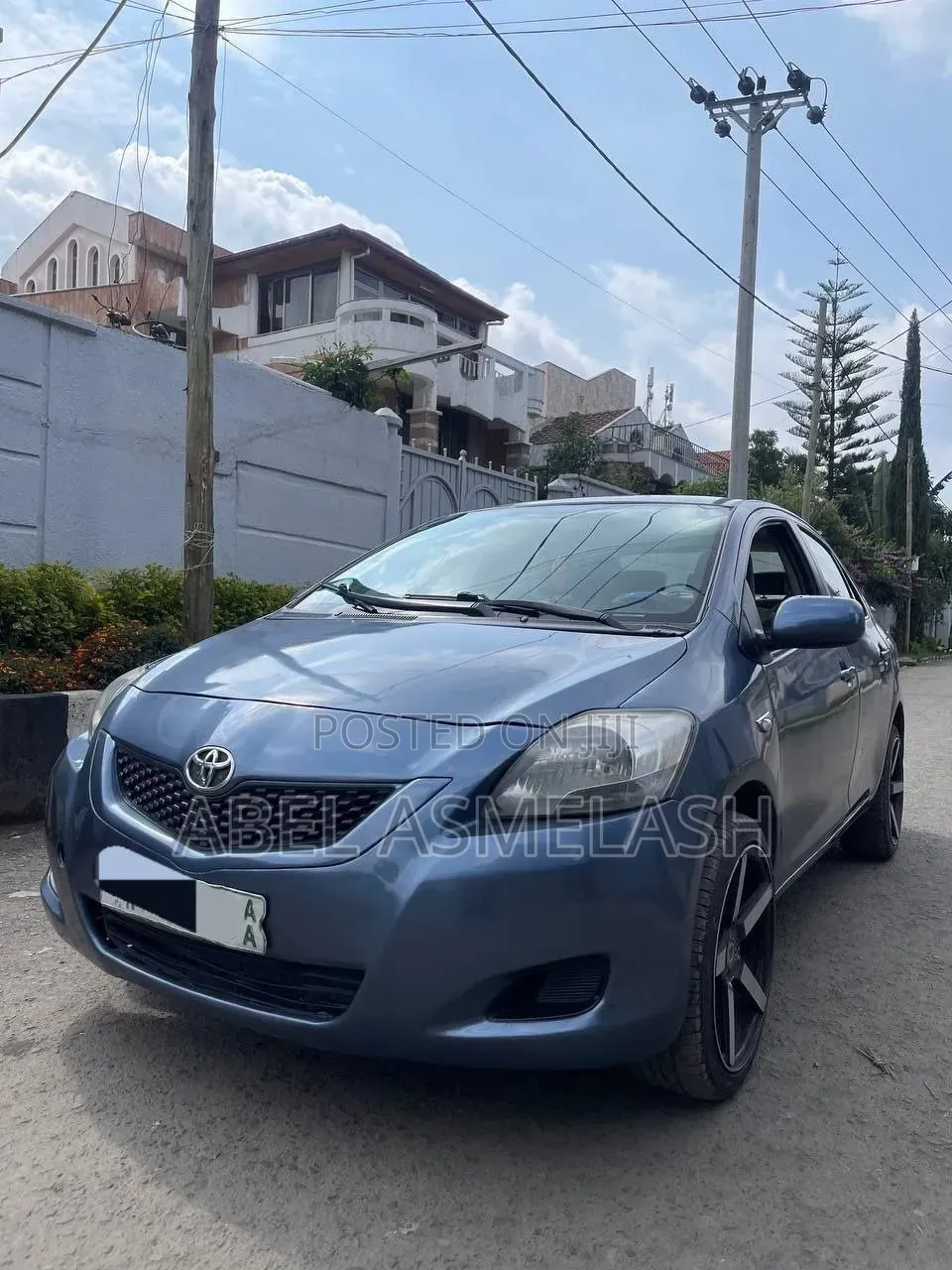 Toyota Yaris 2007 Blue