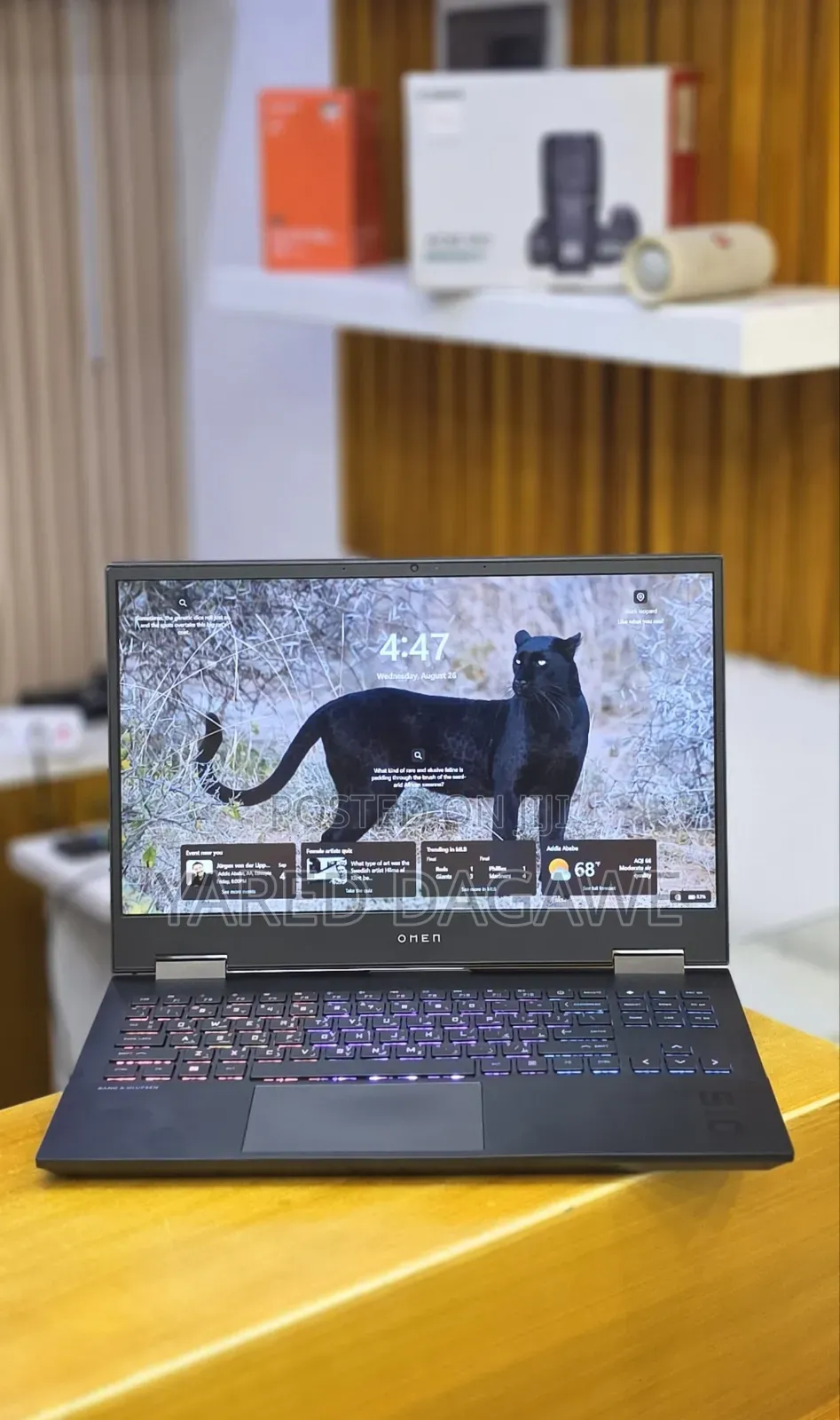New Laptop HP Omen 15 16GB AMD Ryzen 5 SSD 512GB