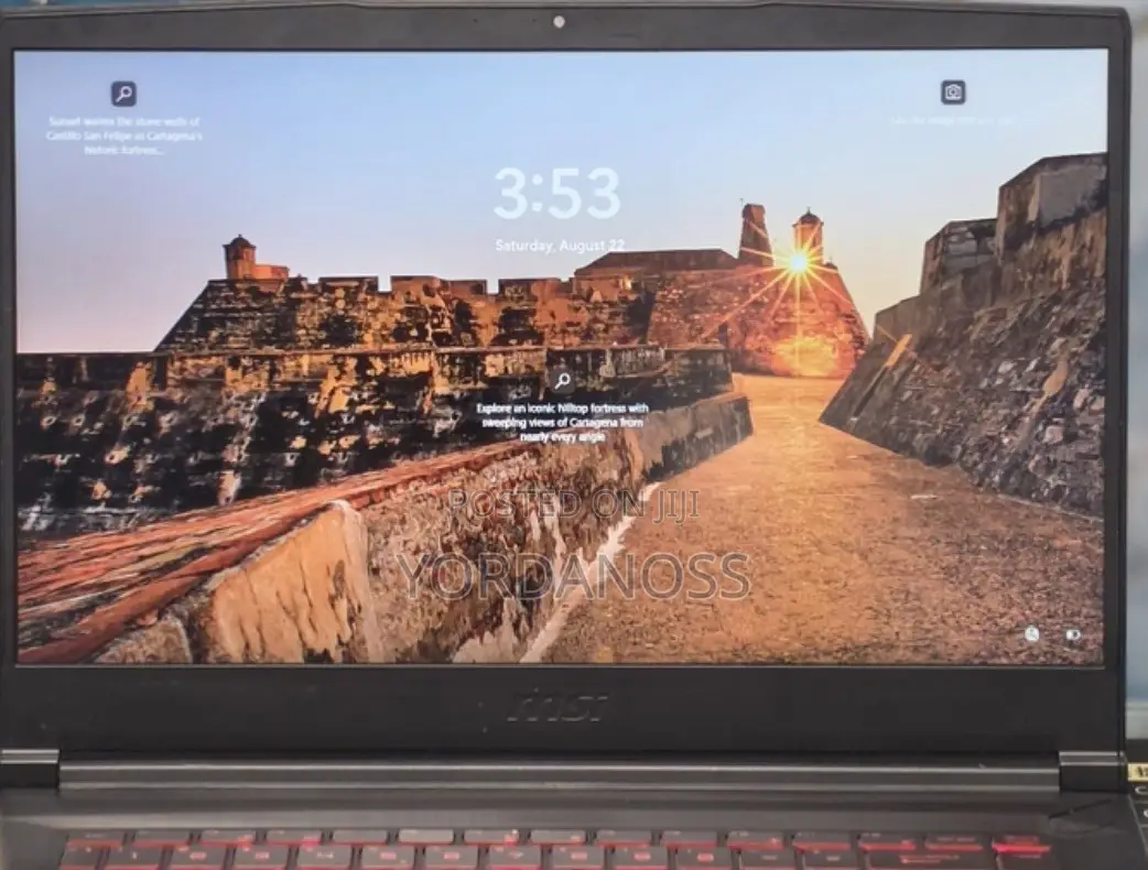 New Laptop MSI GF63 16GB Intel Core i5 SSD 512GB