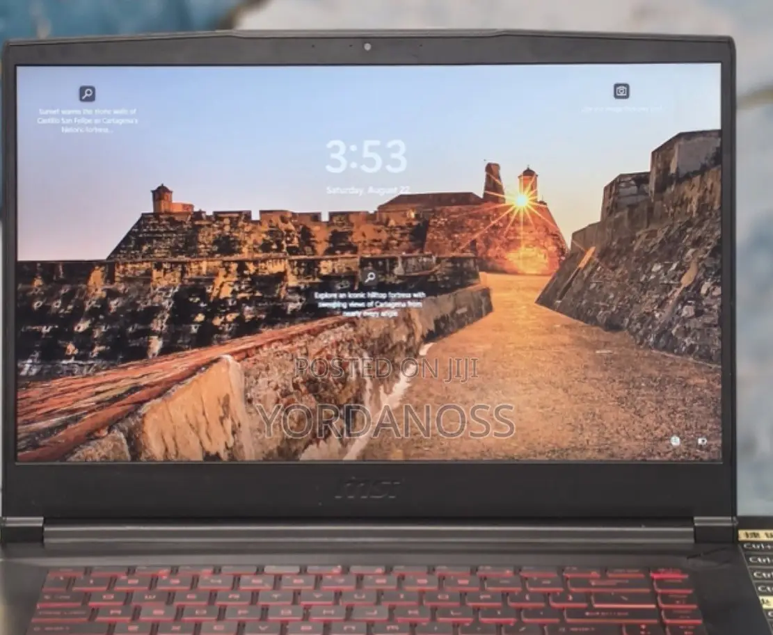 New Laptop MSI GF63 16GB Intel Core i5 SSD 512GB