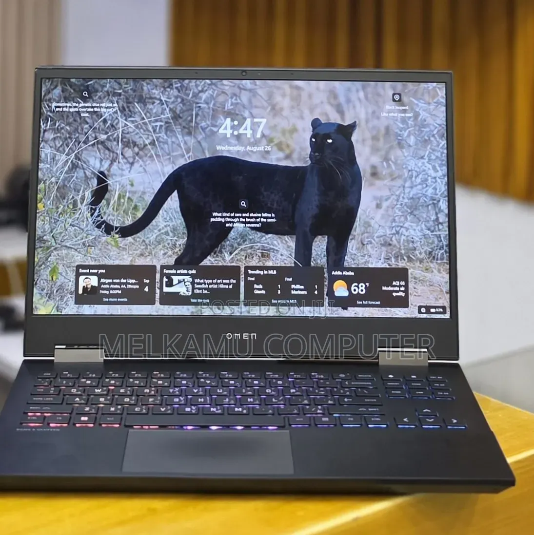New Laptop HP Omen 15 16GB AMD Ryzen 5 SSD 512GB