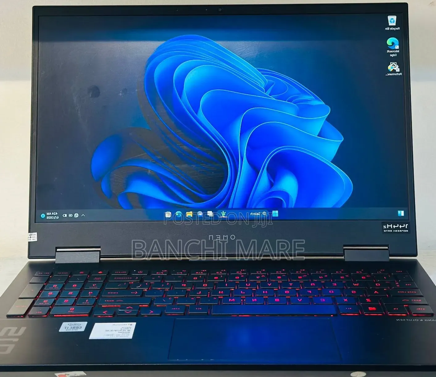 New Laptop HP Omen 15 16GB Intel Core i7 SSD 512GB