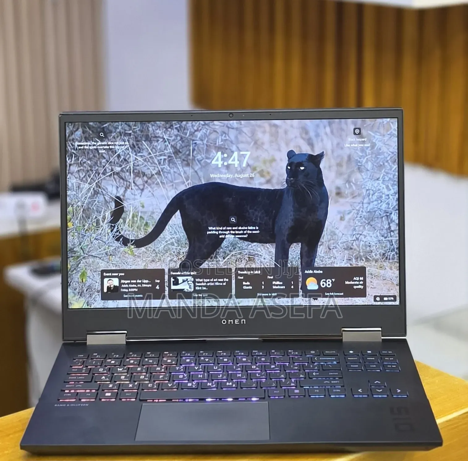 New Laptop HP Omen 15 16GB AMD Ryzen 5 SSD 512GB