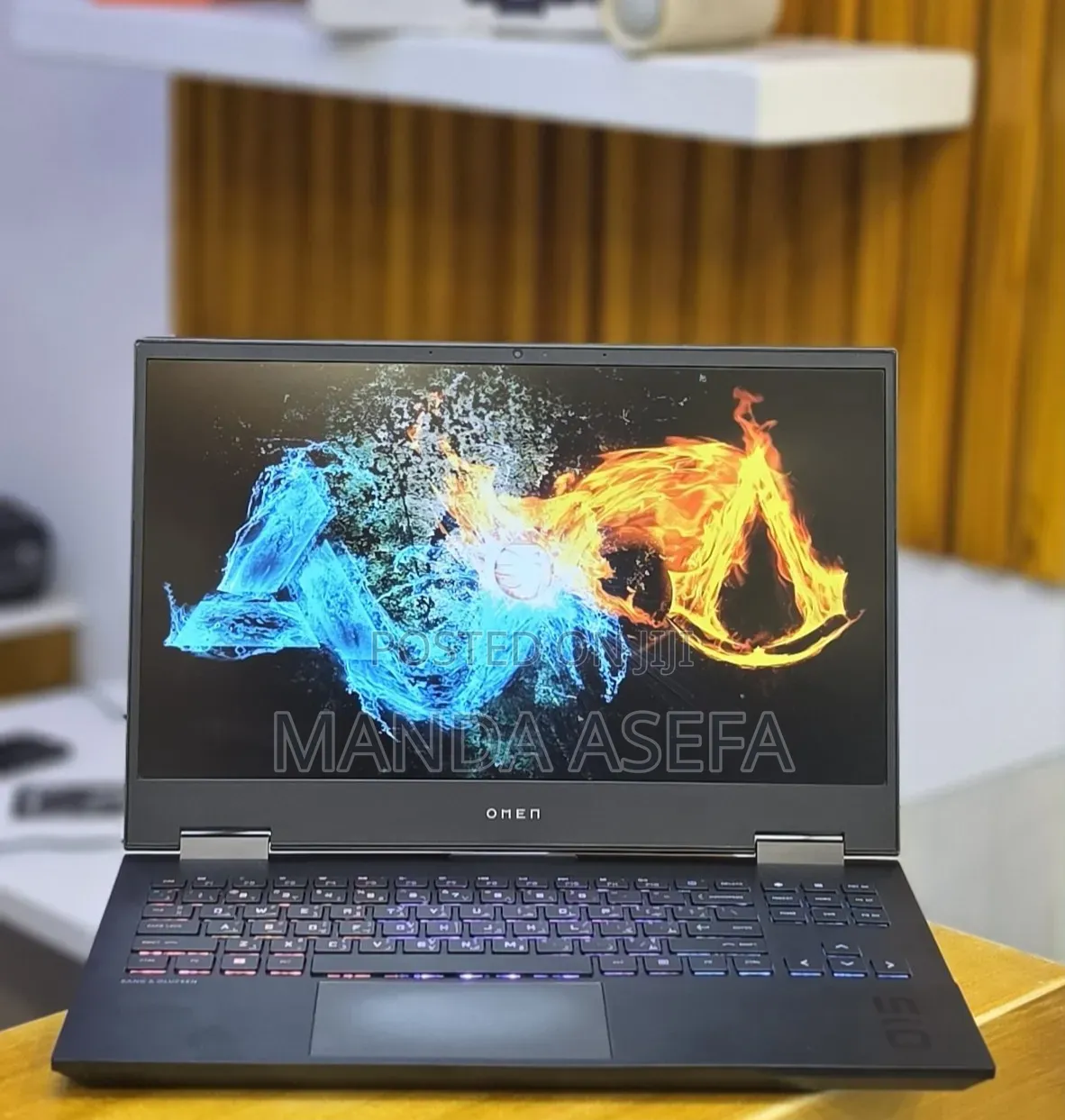 New Laptop HP Omen 15 16GB AMD Ryzen 5 SSD 512GB