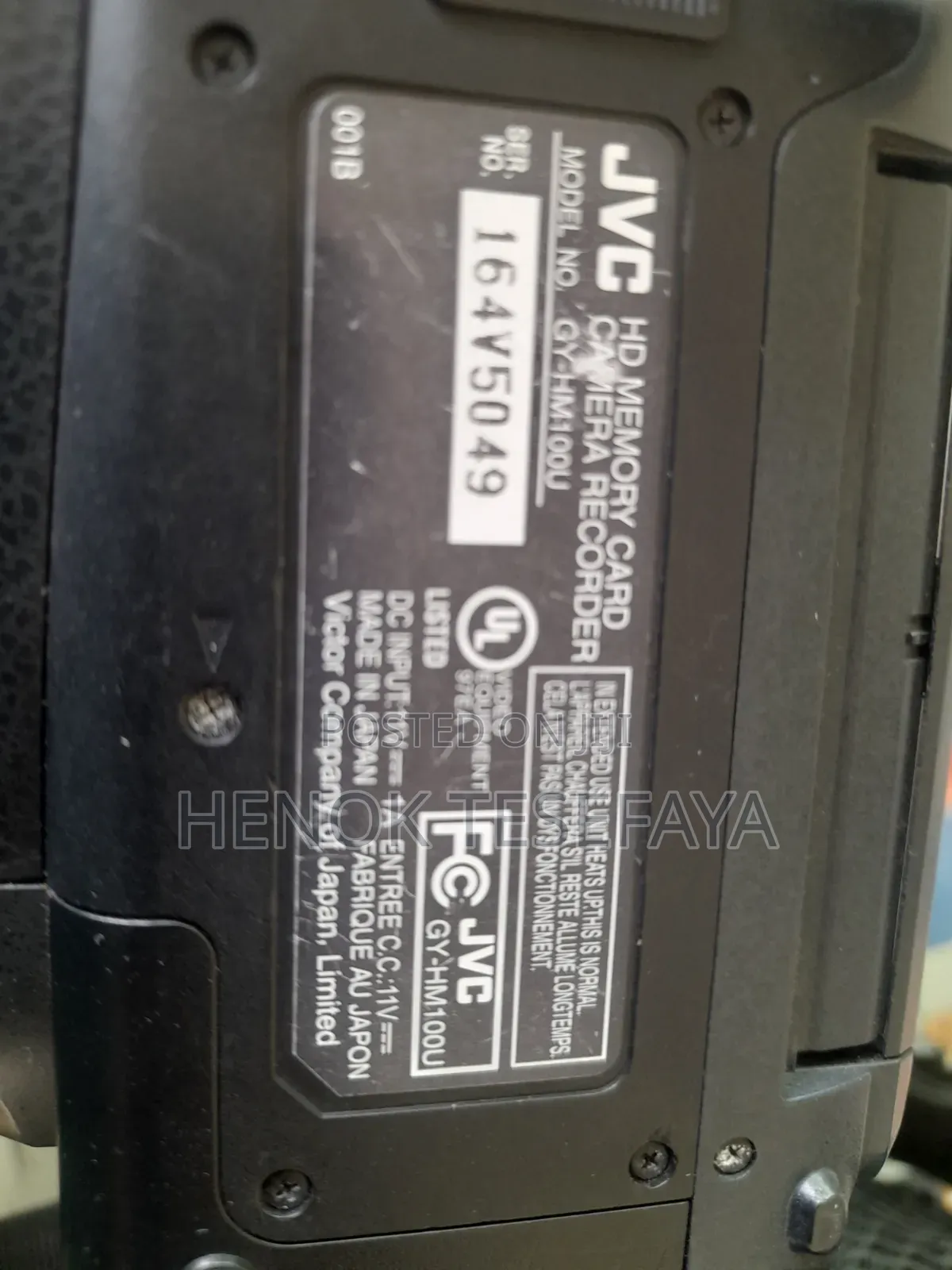 JVC Camera Old Camera
