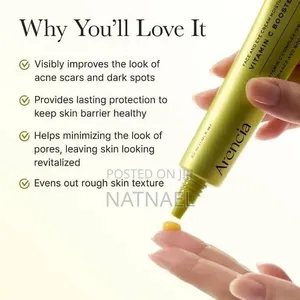 Arencia 
Vitamin C Booster Shot Serum 
With Glutathione, Niacinamide