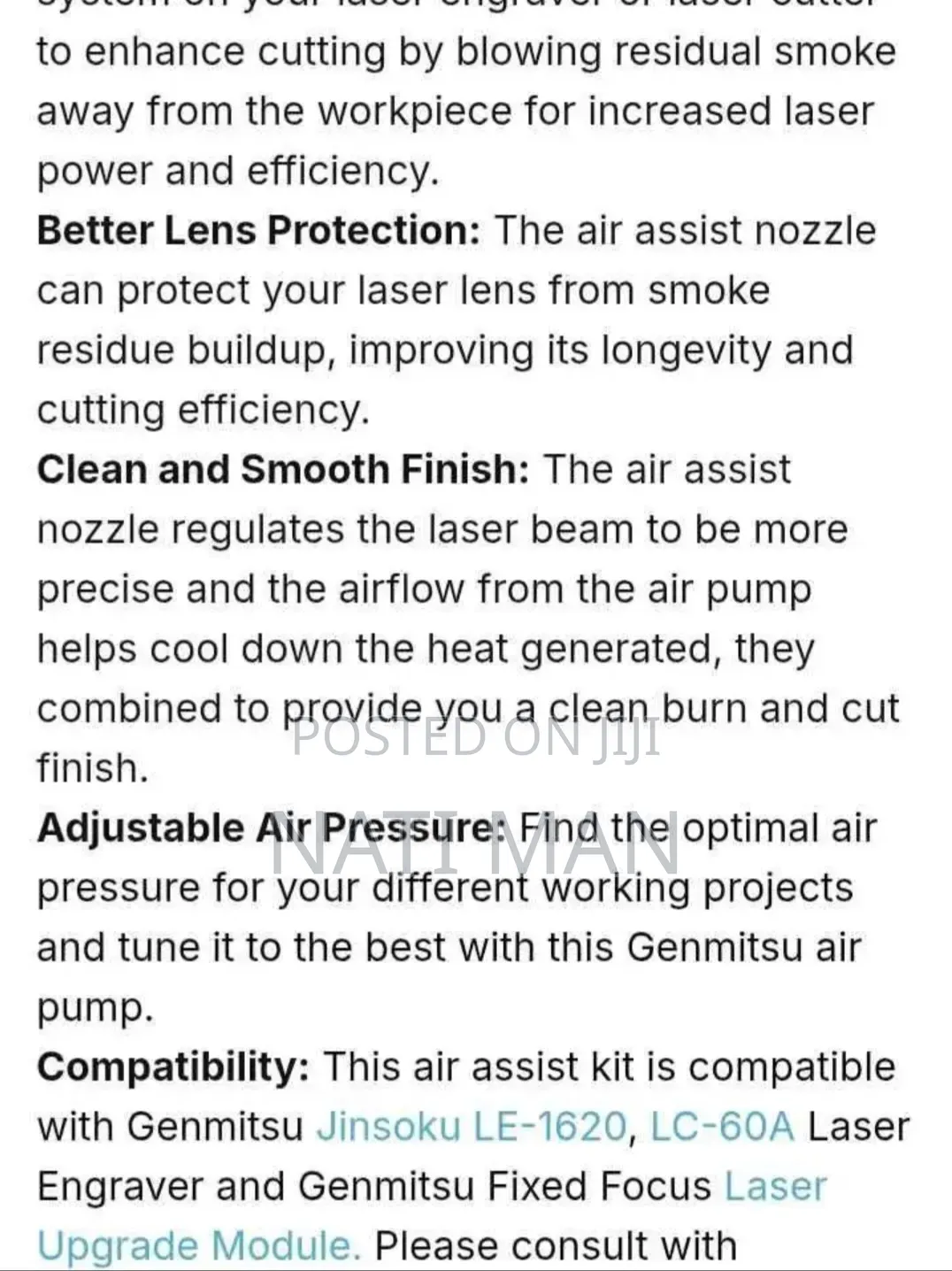 Air Asisit for Engraving