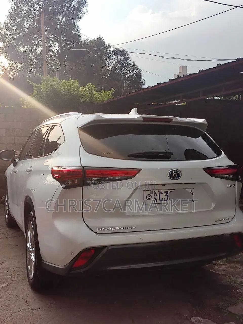 Toyota Highlander 2024 White