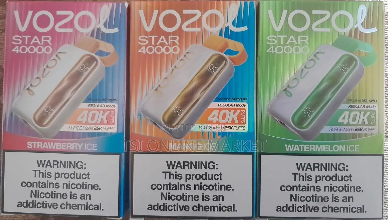 VOZOL STAR 40k Puf