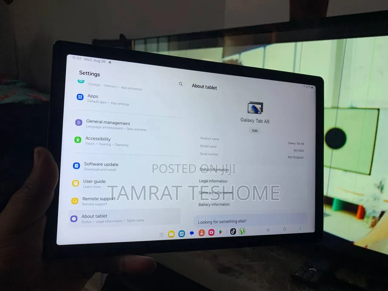 Samsung Galaxy Tab A8 10.5 (2021) 32 GB Black