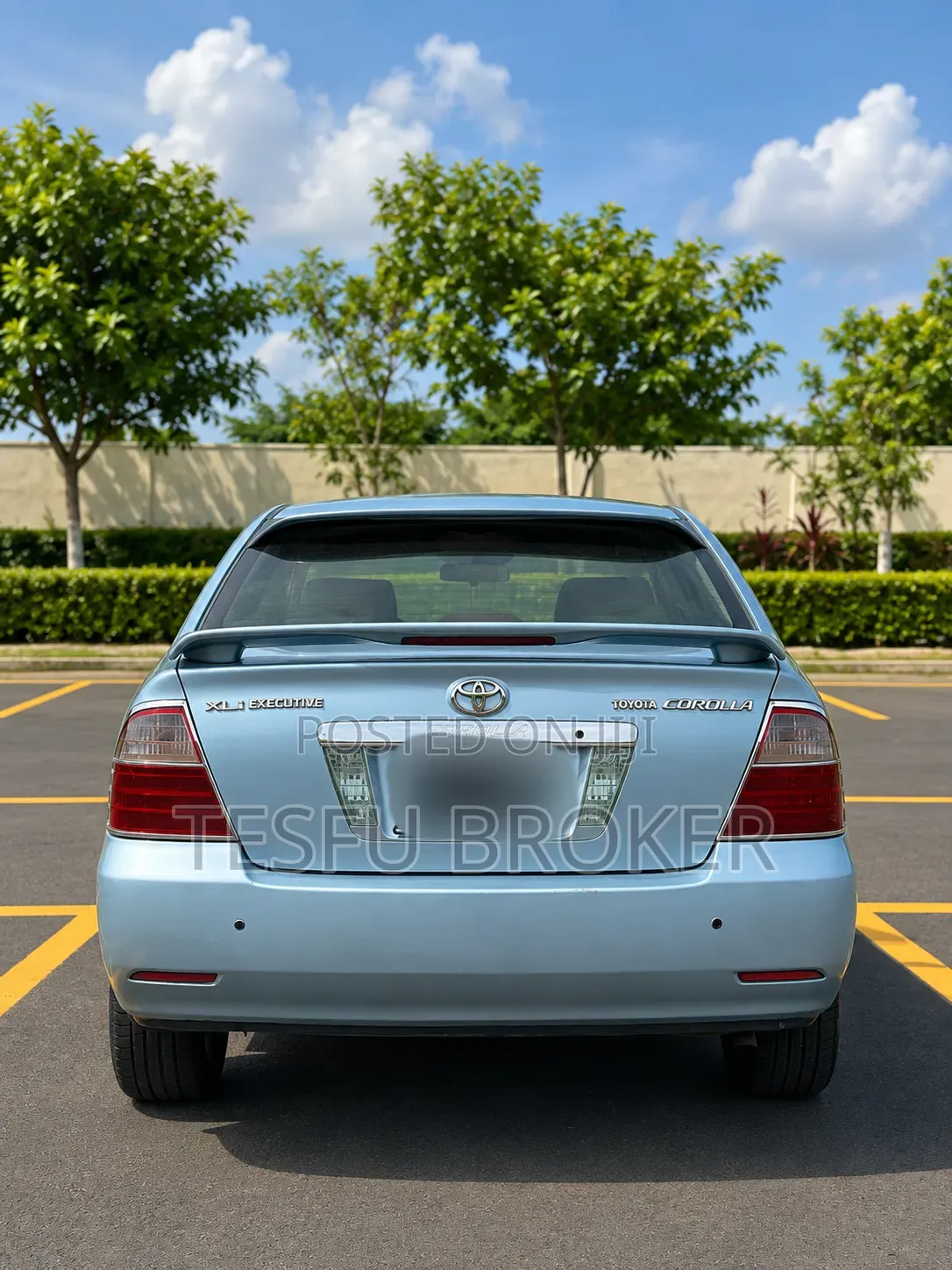 Toyota Corolla 2005 Blue