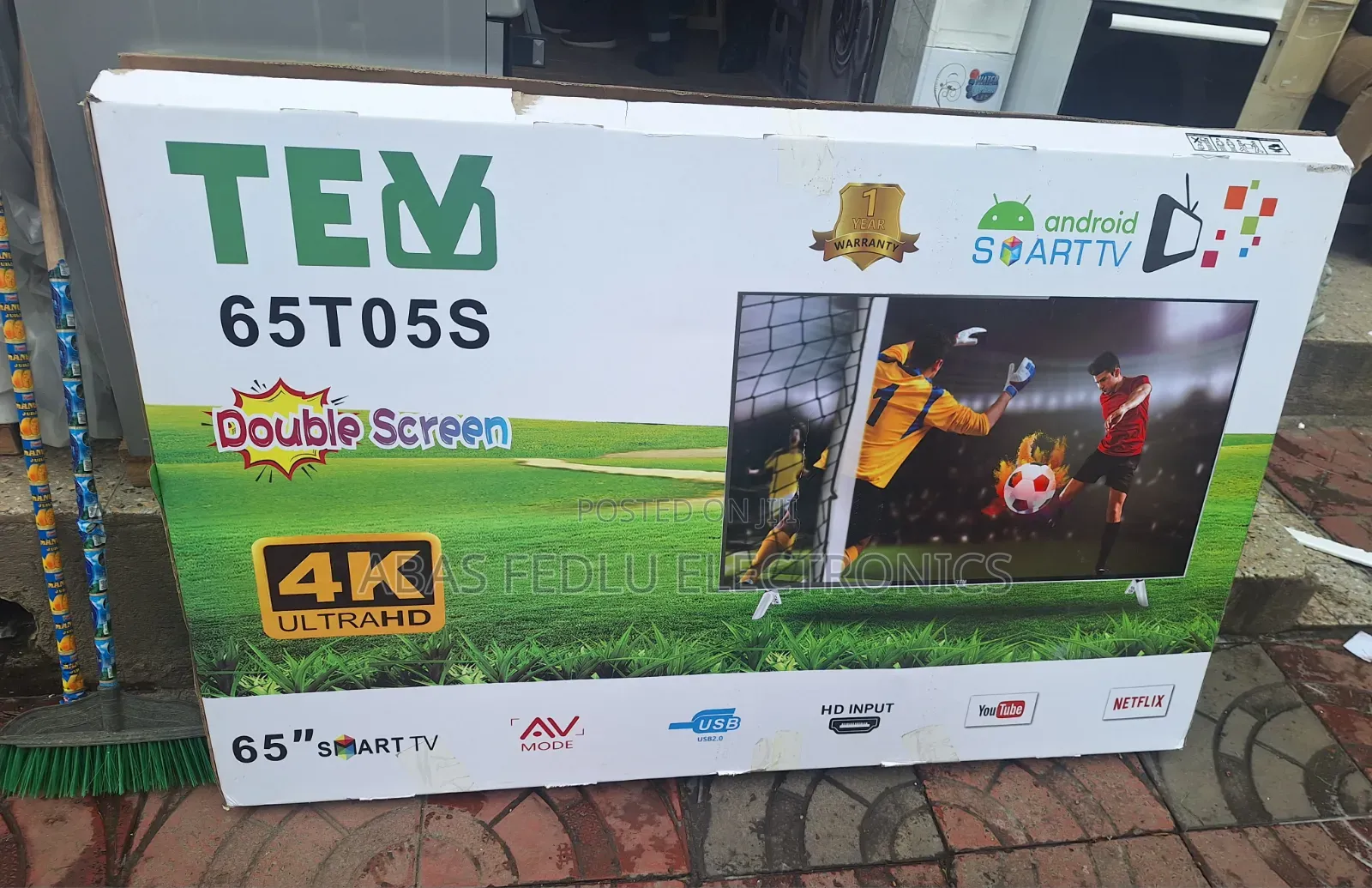 TEV Smart TV 65 Inche