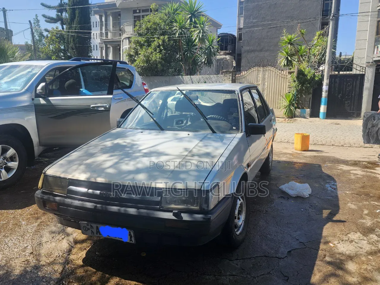 Toyota Corolla 1985 Gray