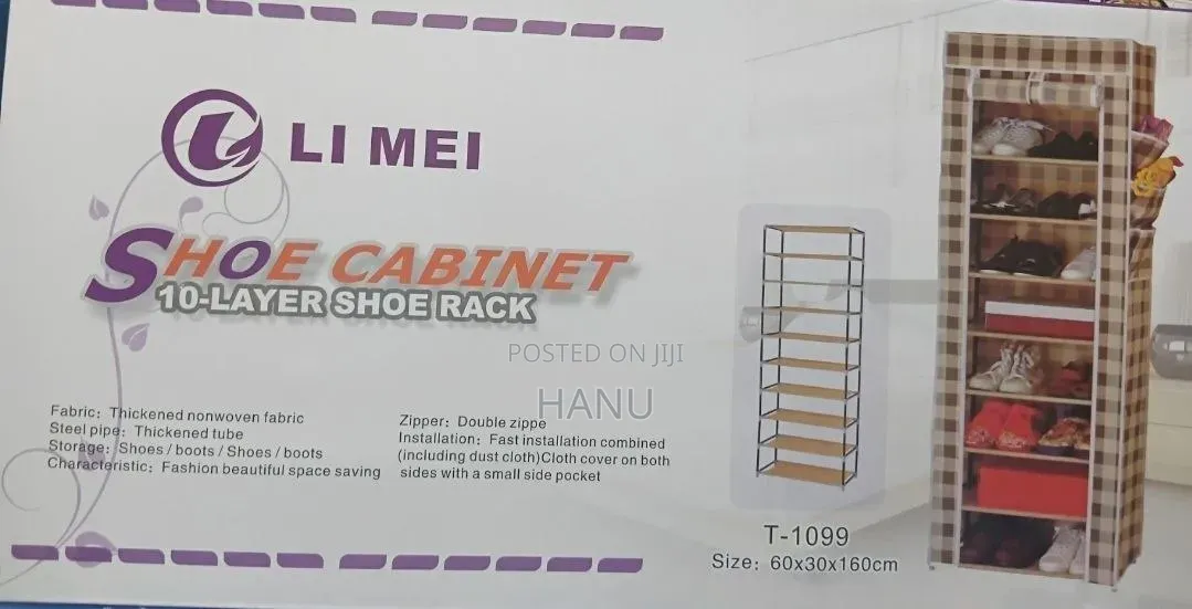 10 Layer Shoes Rack