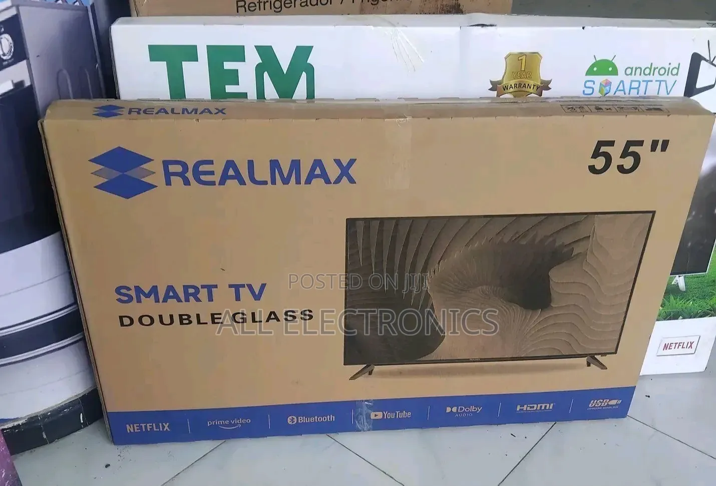 Realmax Smart Rv Double Glass 55"