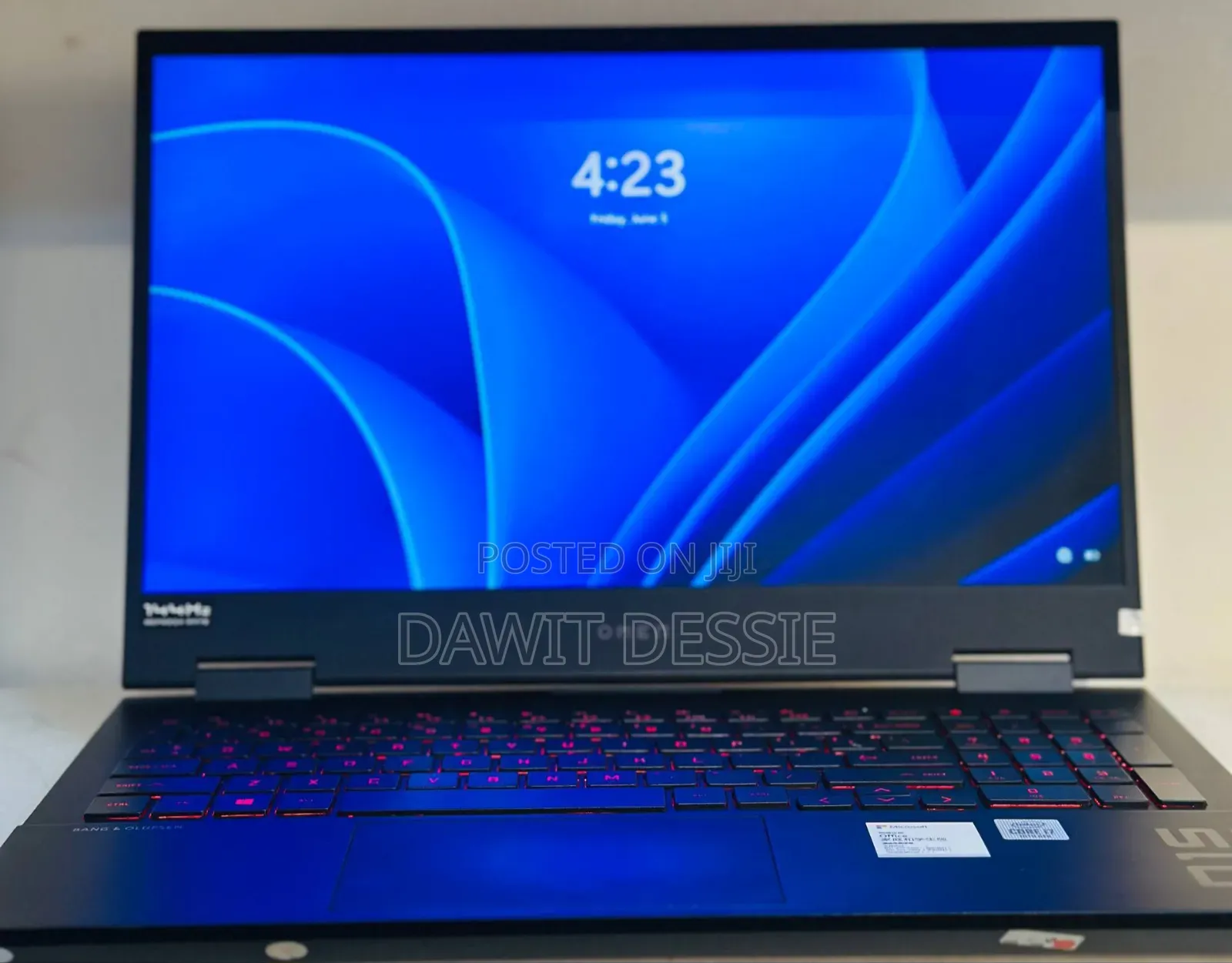 New Laptop HP Omen 15 16GB Intel Core i7 SSD 512GB