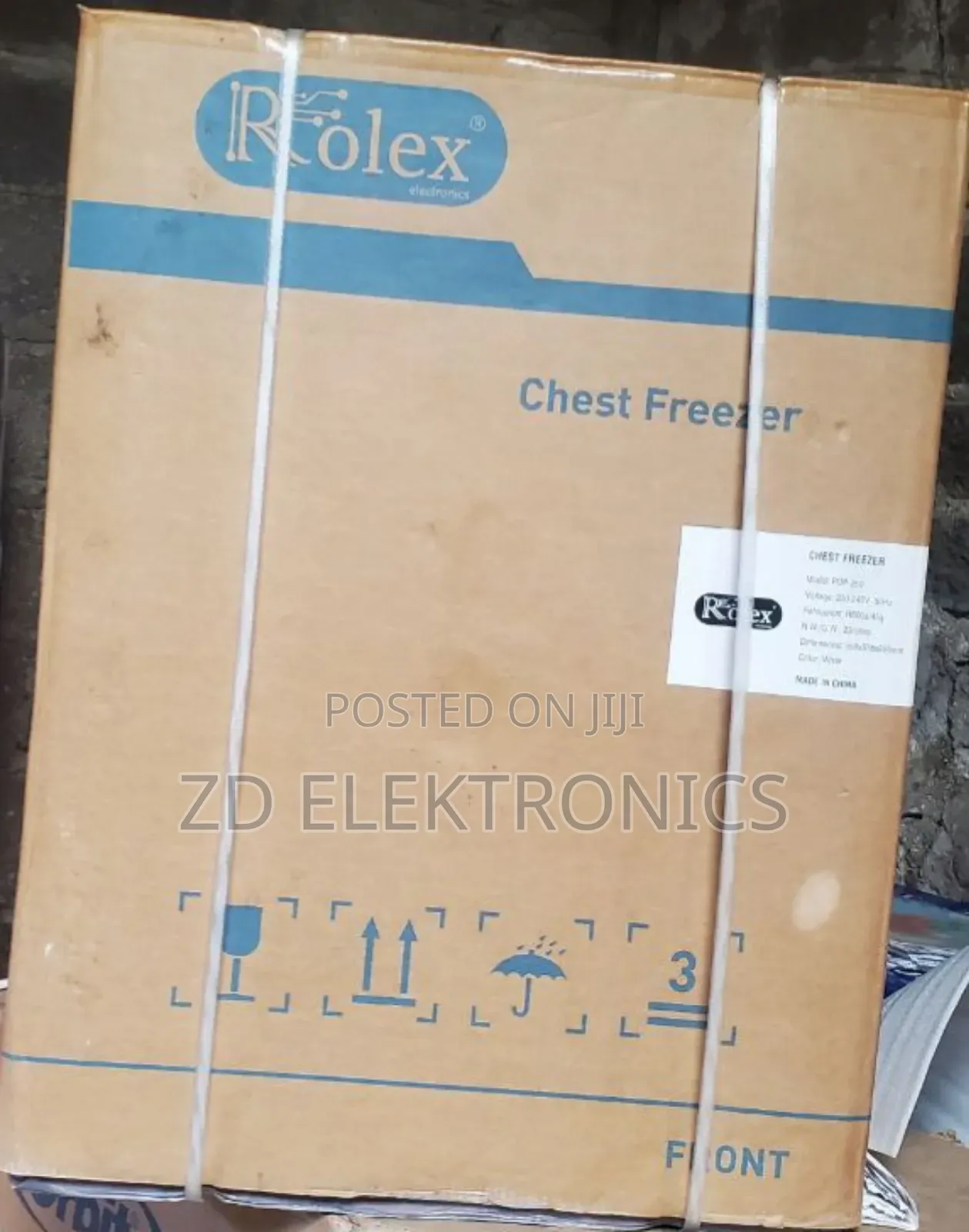 ROlex Chest Freezer Stylish Desian Soper Freezing