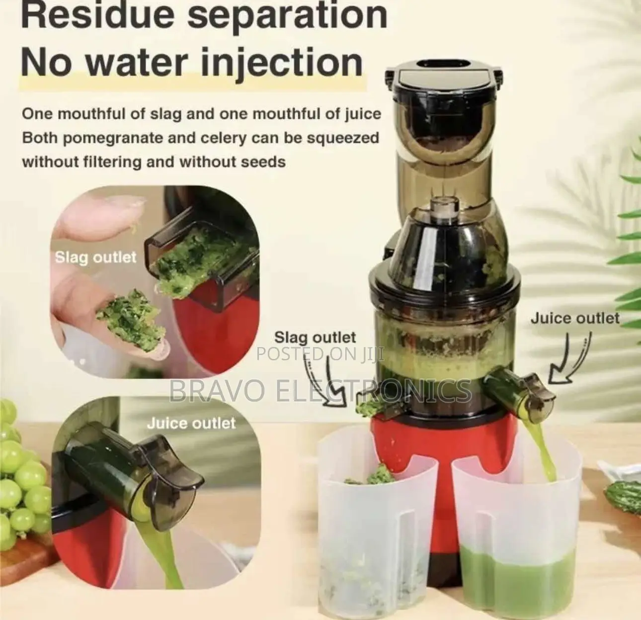 📣 Sonifer Juicer and Extractor Citrus Fruit Slow