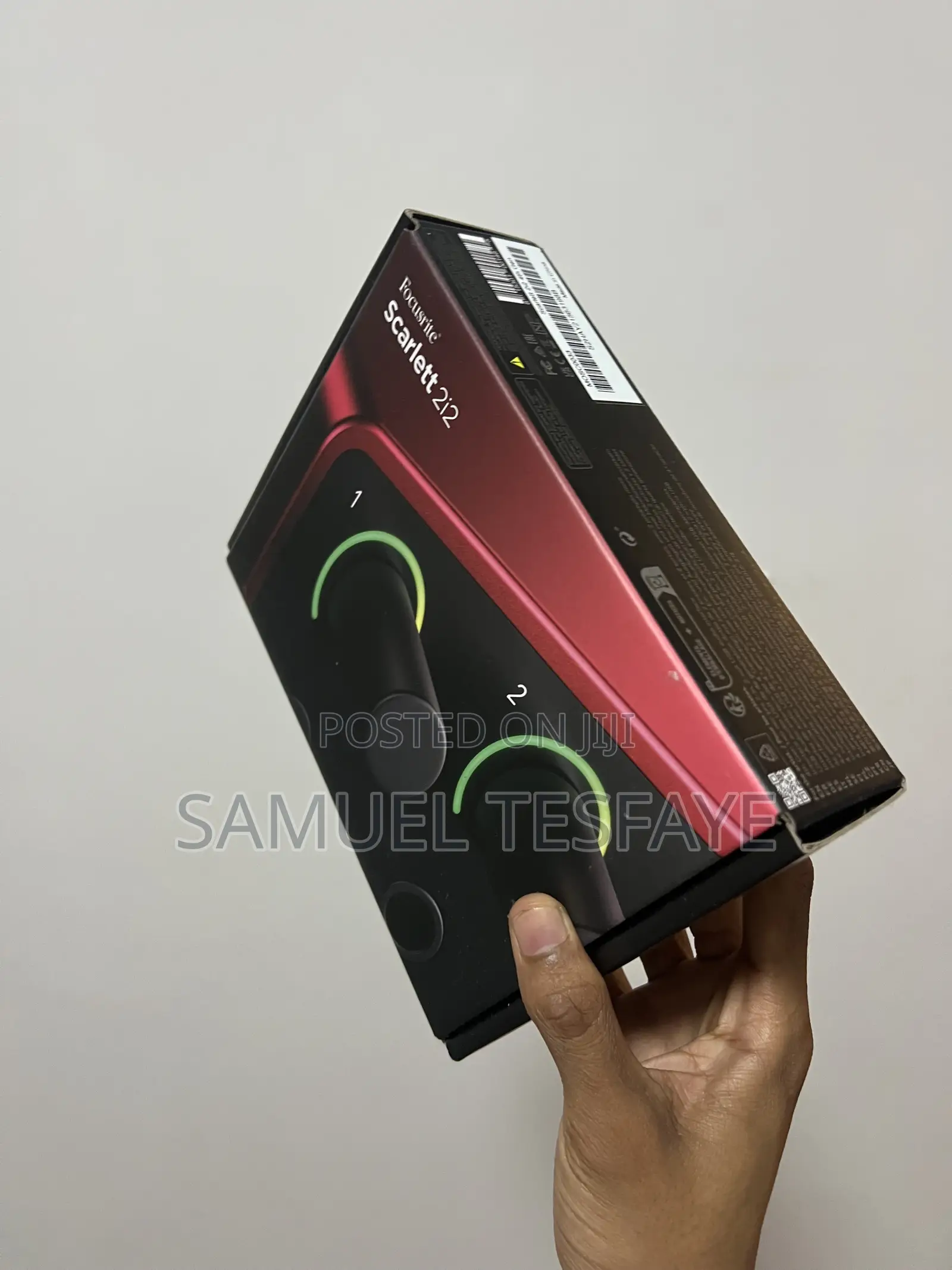 Scarlet Focusrite Soundcard 2i2 4th Gen