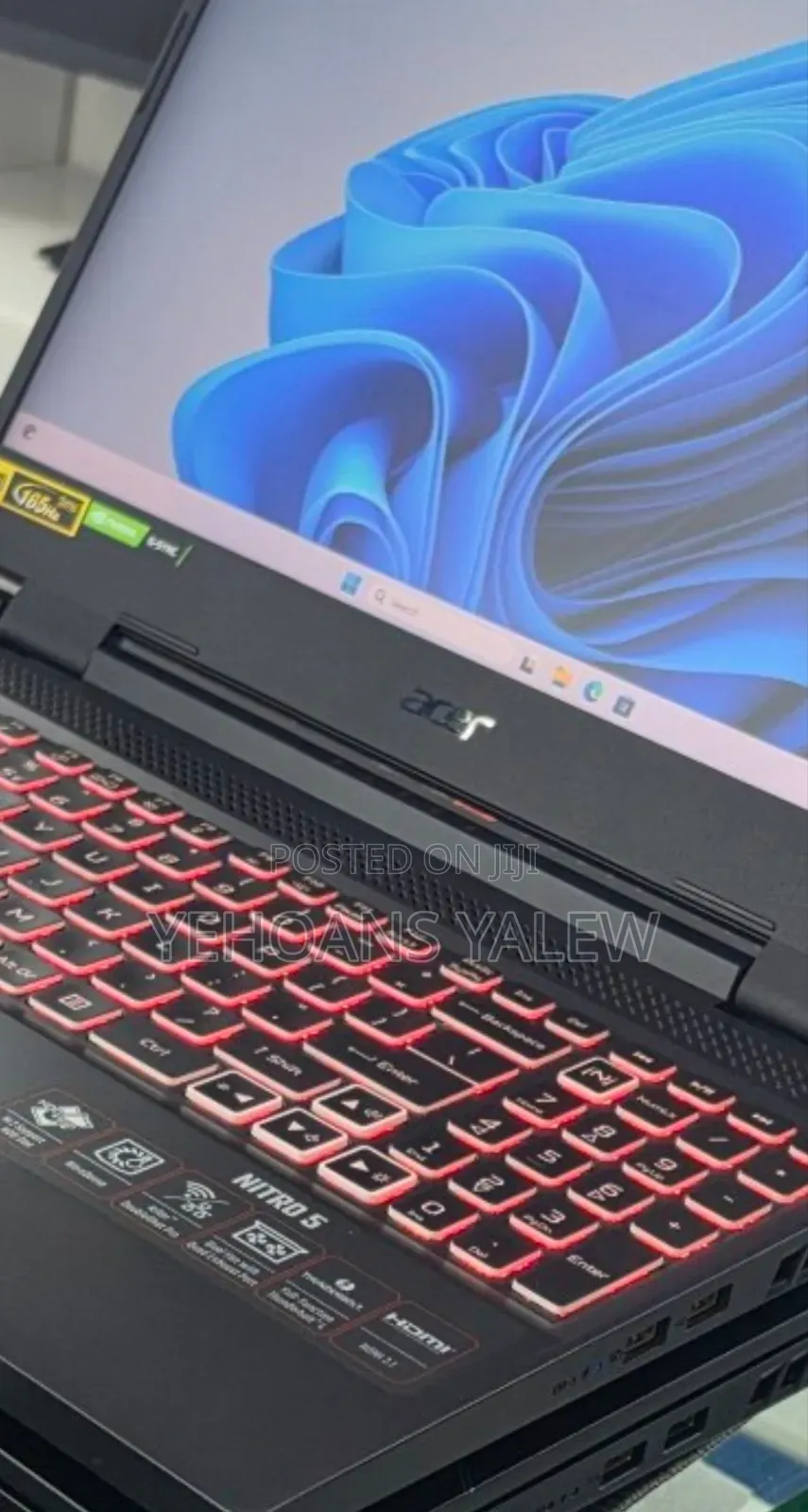 New Laptop Acer Nitro 5 16GB Intel Core i9 SSD 1T