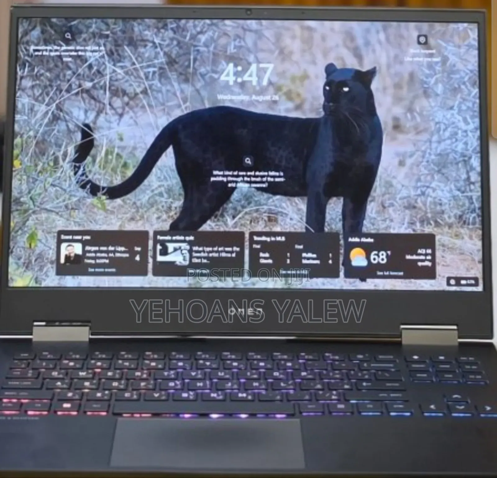 New Laptop HP Omen 15 16GB AMD Ryzen 5 SSD 512GB