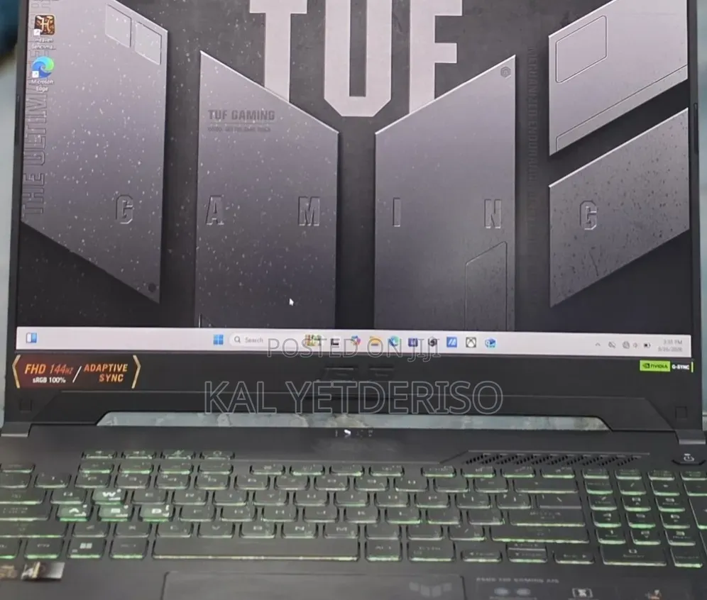 New Laptop Asus TUF Gaming A15 16GB Intel Core i7 SSD 512GB