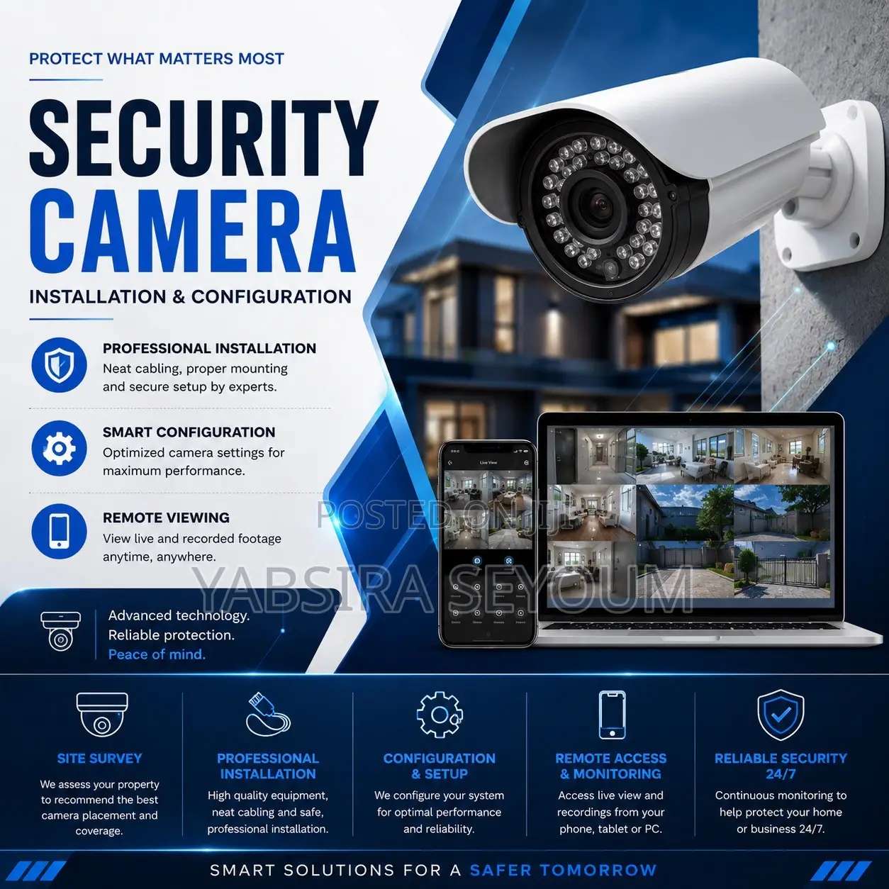 Security Camera Installation and Configuration
