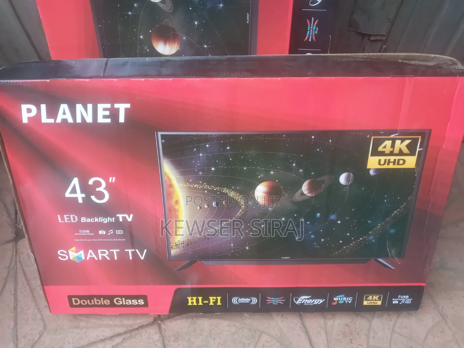 Pelanet TV 43inche 4k Smart Sndroid TV