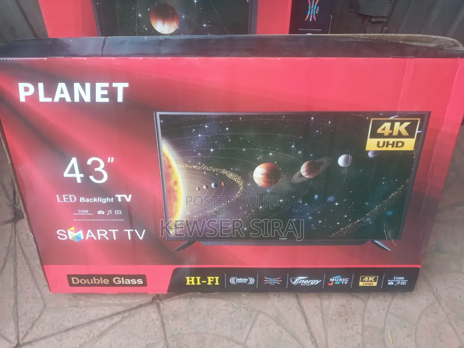 Pelanet TV 43inche 4k Smart Sndroid TV