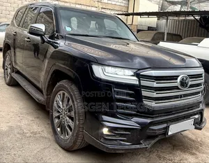 Toyota Land Cruiser 2022 Black