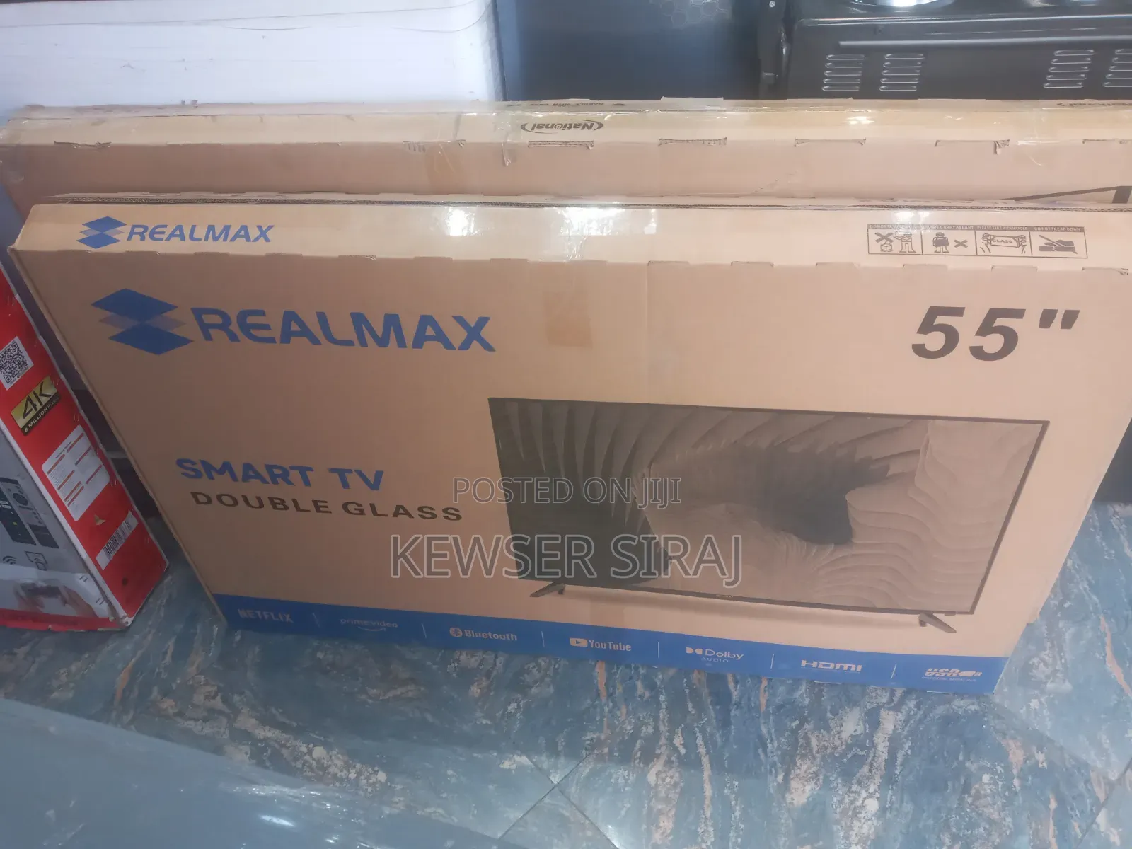 Realmax TV 55inch 4k Smart Android TV