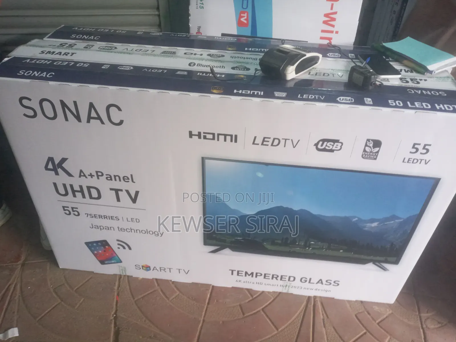 Sonac TV 55inch 4k Smart Android TV