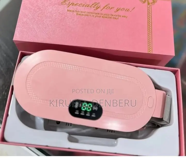 Portable Cordless Menstrual Heating Pad and Cramp Relief Massager Belt