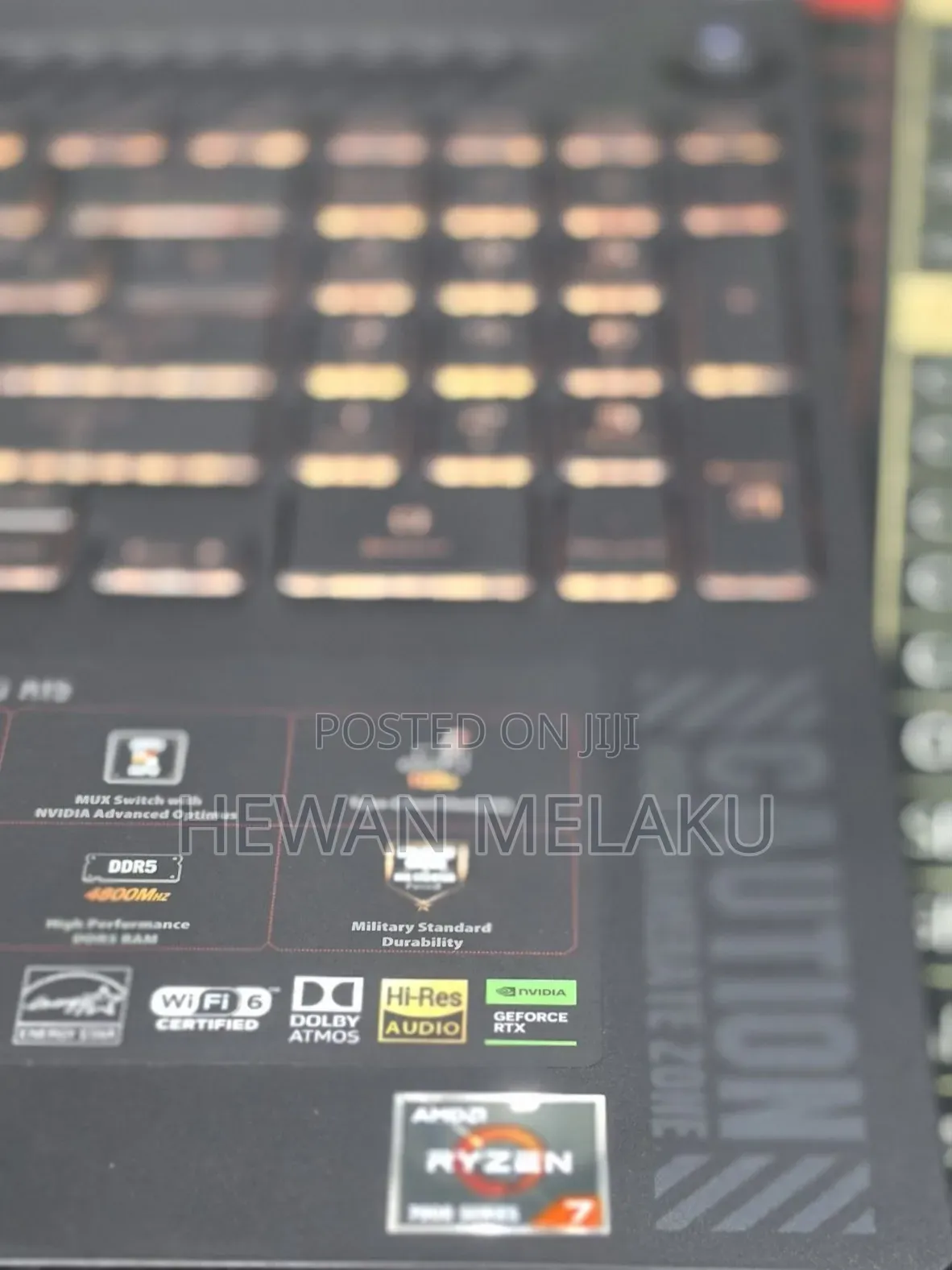 New Laptop Asus TUF Gaming A15 16GB AMD Ryzen 7 SSD 512GB