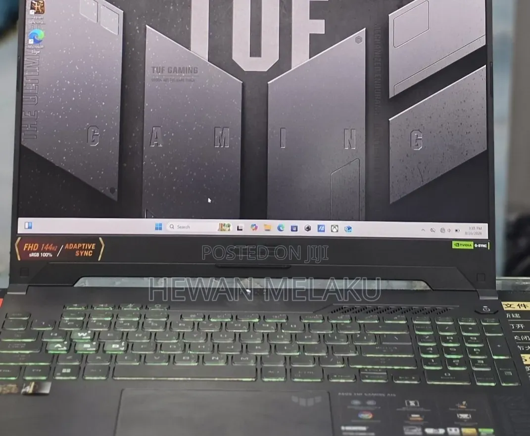 New Laptop Asus TUF Gaming A15 16GB AMD Ryzen 7 SSD 512GB