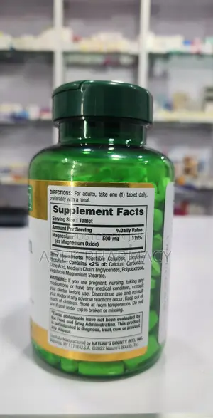 Nature's Bounty Magnesium 200 Coated Tablets