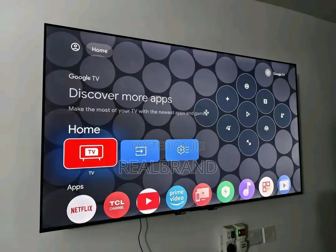 75"TCL 4k Google TV