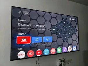75"TCL 4k Google TV