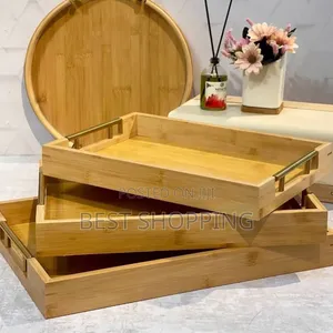 Bambo Service Tray 3 PC ቦንቦ ሰርቪስ ትሪይ