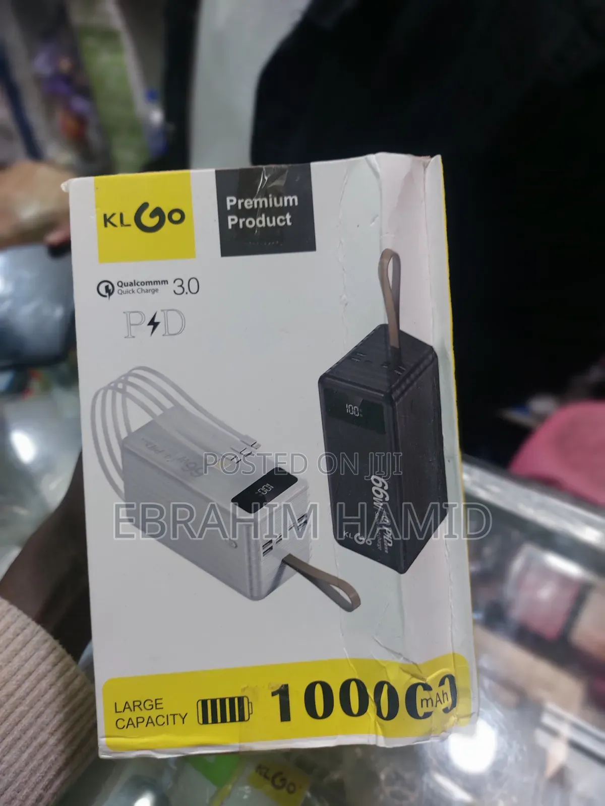 KlGo 100,000 mAh Power Bank
