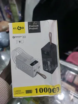 KlGo 100,000 mAh Power Bank